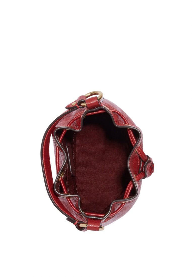 Dempsey Drawstring Bucket Bag 15 1941 Red