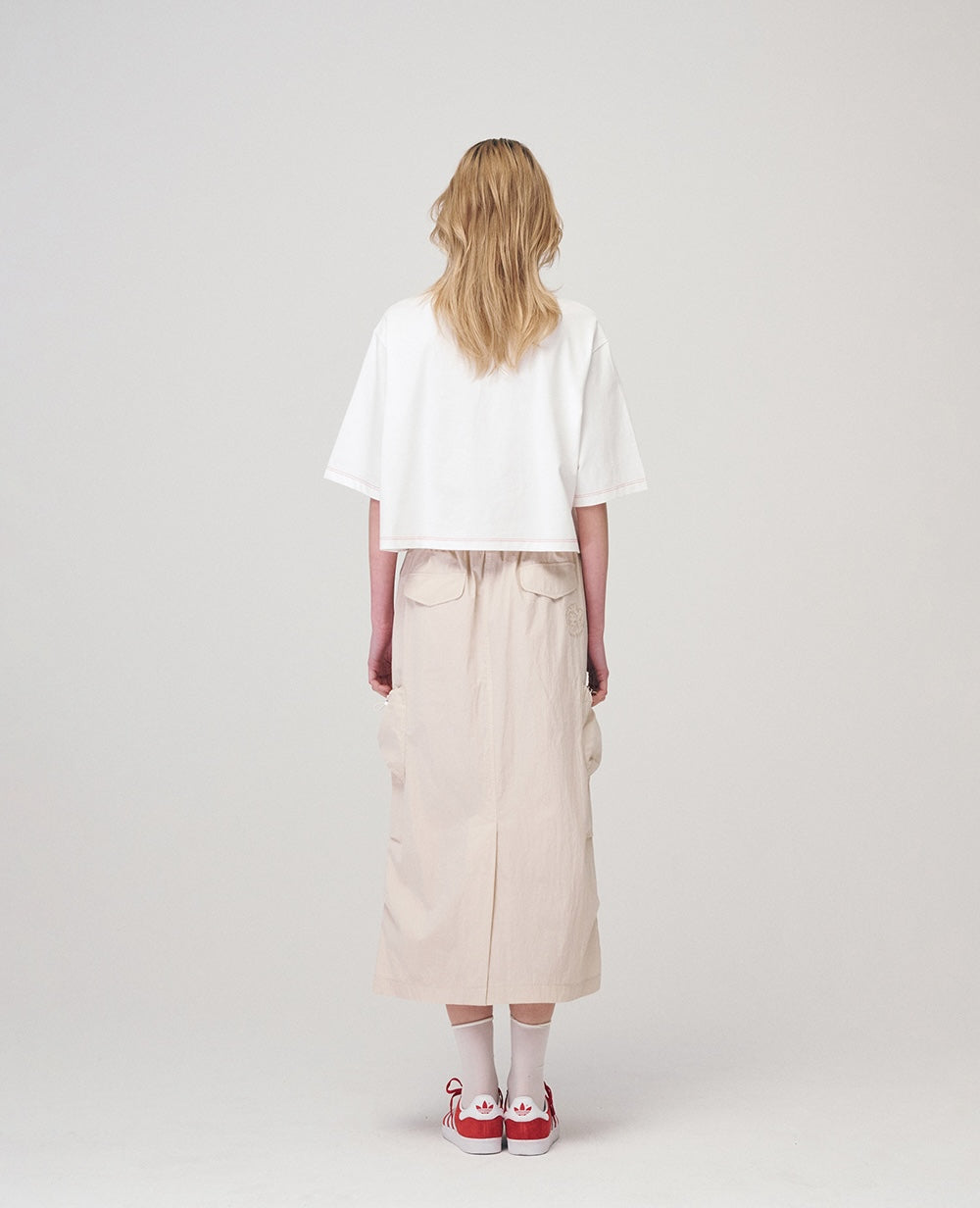 Berry Base Semi Crop T-Shirt F Ria