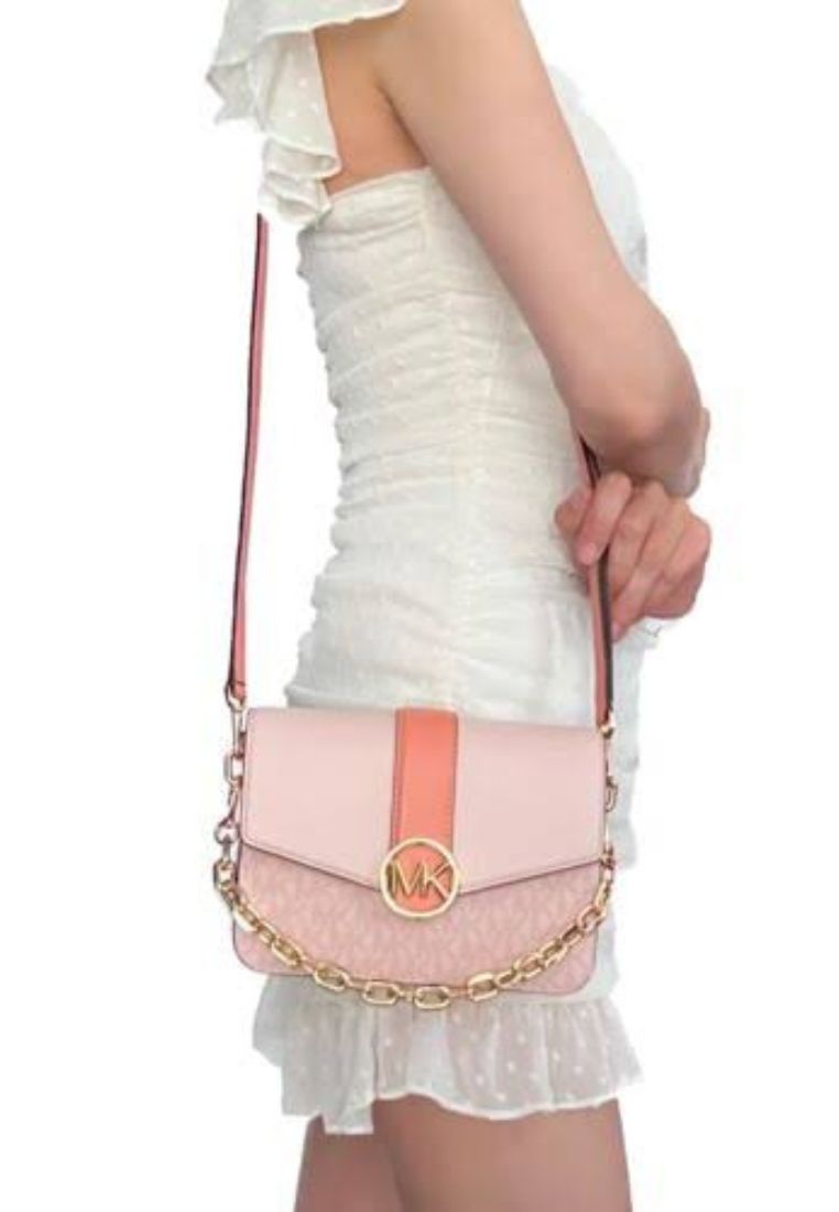Carmen Medium Convertible Shoulder Bag Sherbert