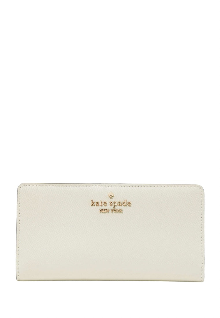 Madison Large Slim Bifold Wallet Meringue
