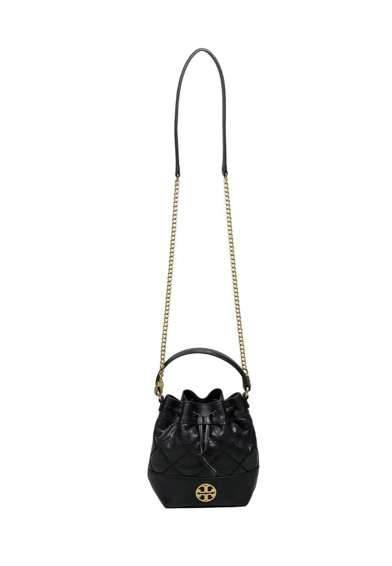 Willa Mini Bucket Bag Black