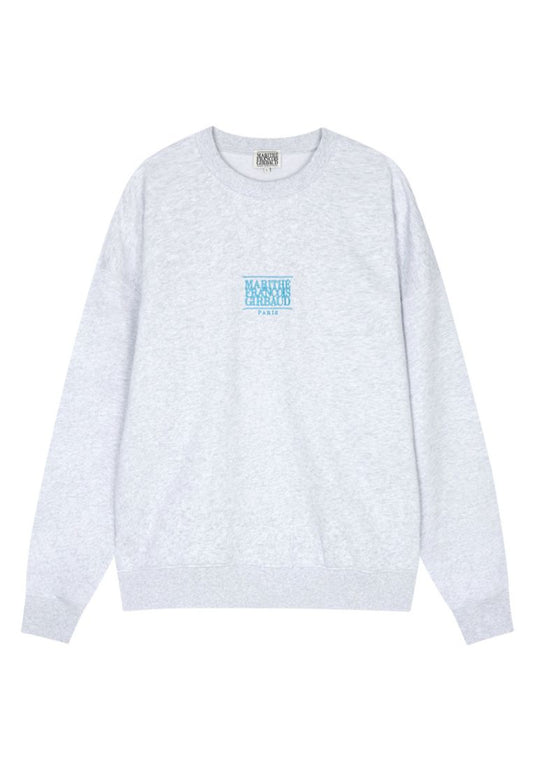 New Classic Logo Sweatshirt Light Heather Gray