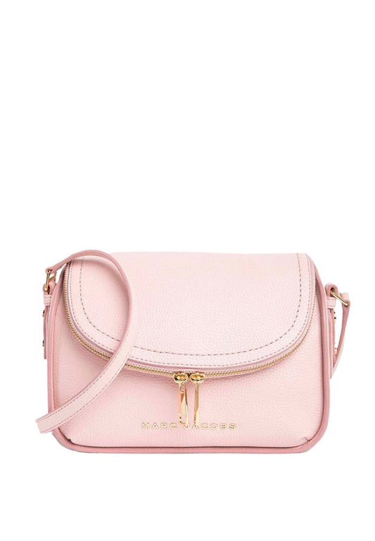The Groove Leather Mini Messenger Peach Whip