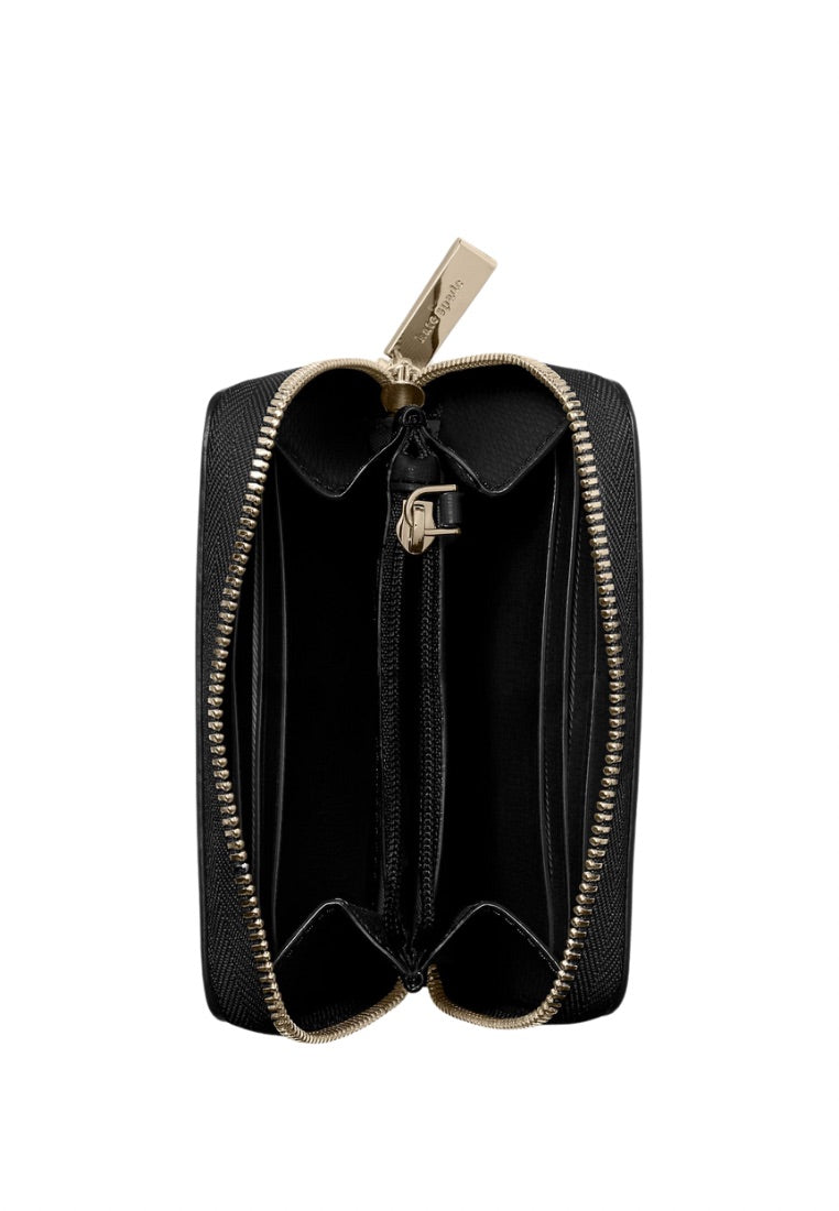 Darcy Small Zip Card Case Black