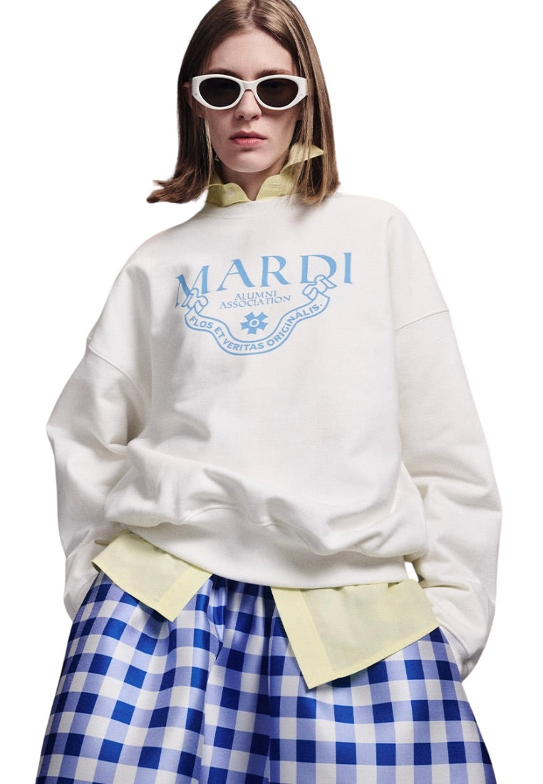 Sweatshirt Grand Alumni Classique White Sky