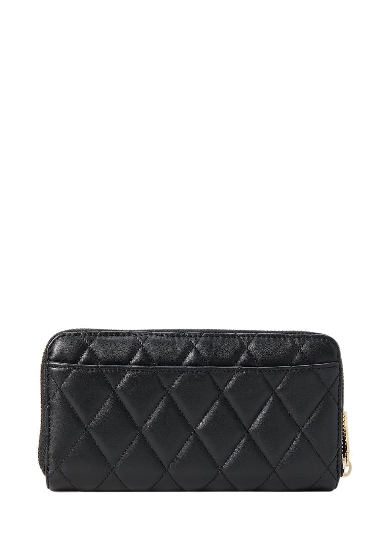 Carey Large Continential Wallet Black