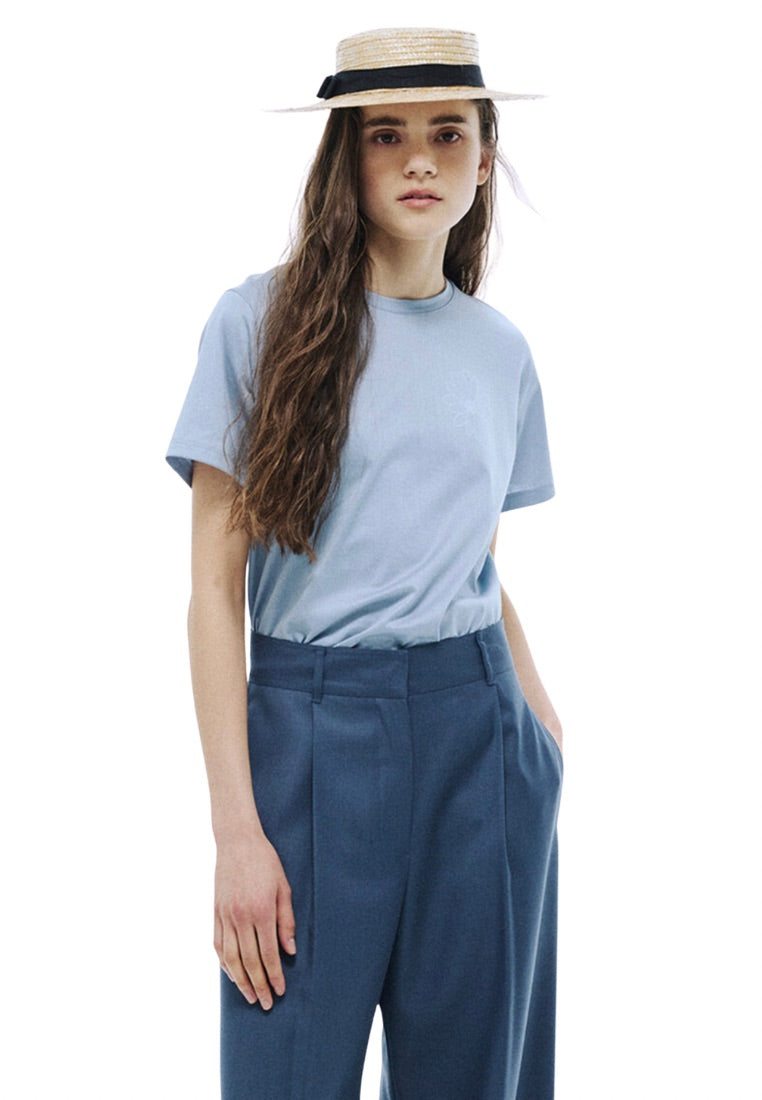 Premium Supima TShirt Essential Sky Blue