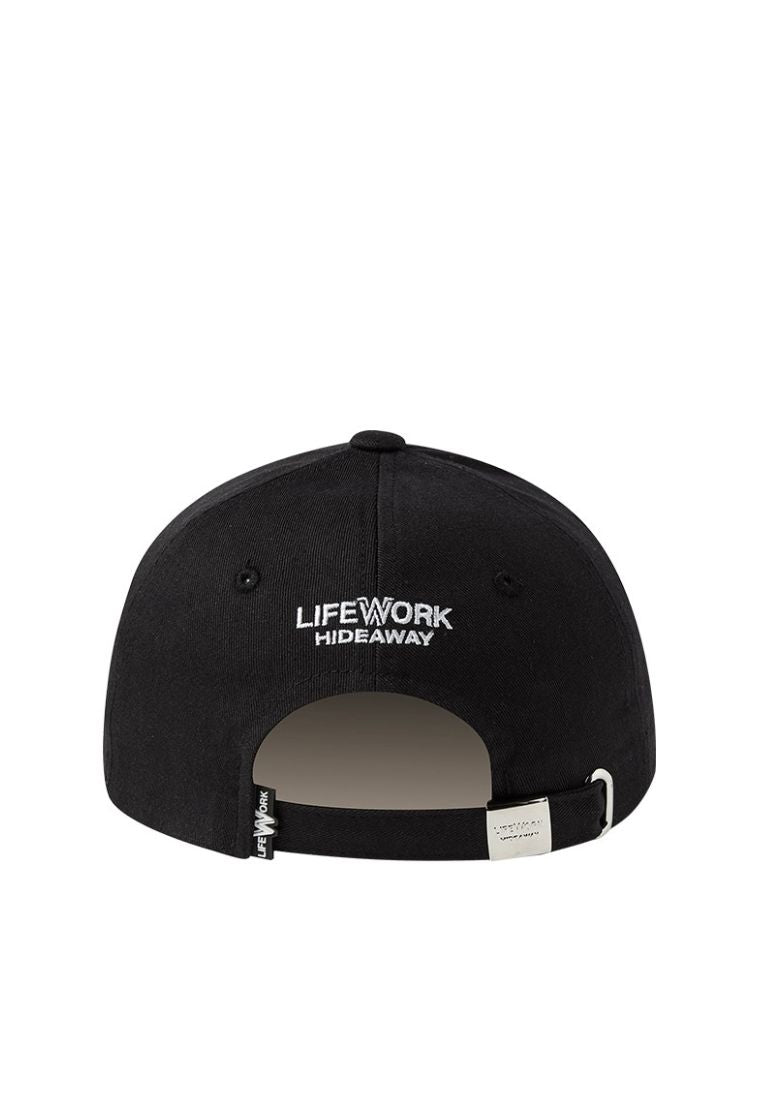 Basic Wappen Hard Ball Cap Black