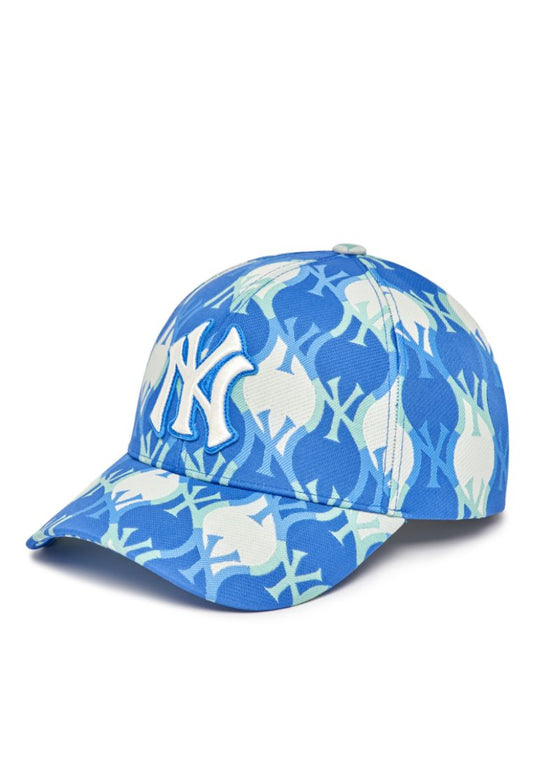 Argyle MONOGRAM Structured Ball Cap NEW YORK YANKEES cobalt blue