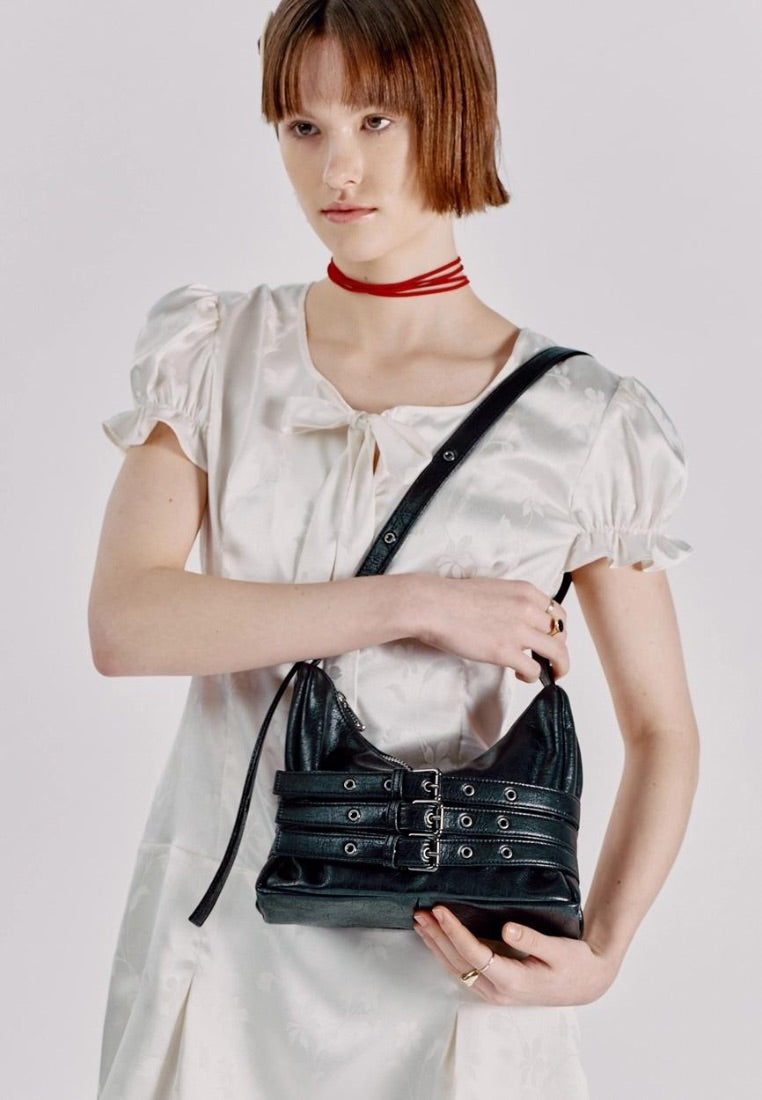 Trio Belt Mug Bag M Savage Black