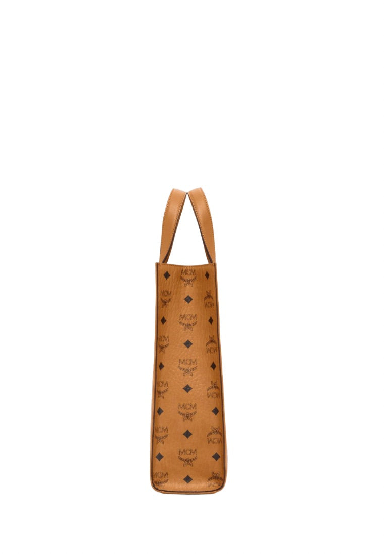 Medium Aren Tote in Visetos Cognac