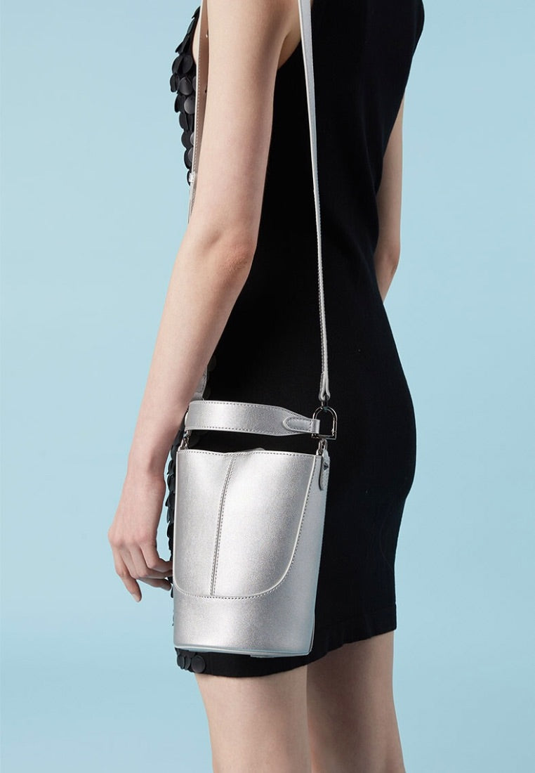 Lattina Bag Solid Silver