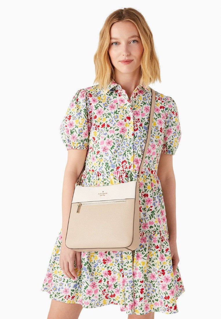 Leila Swingpack Crossbody Light Sand Multi