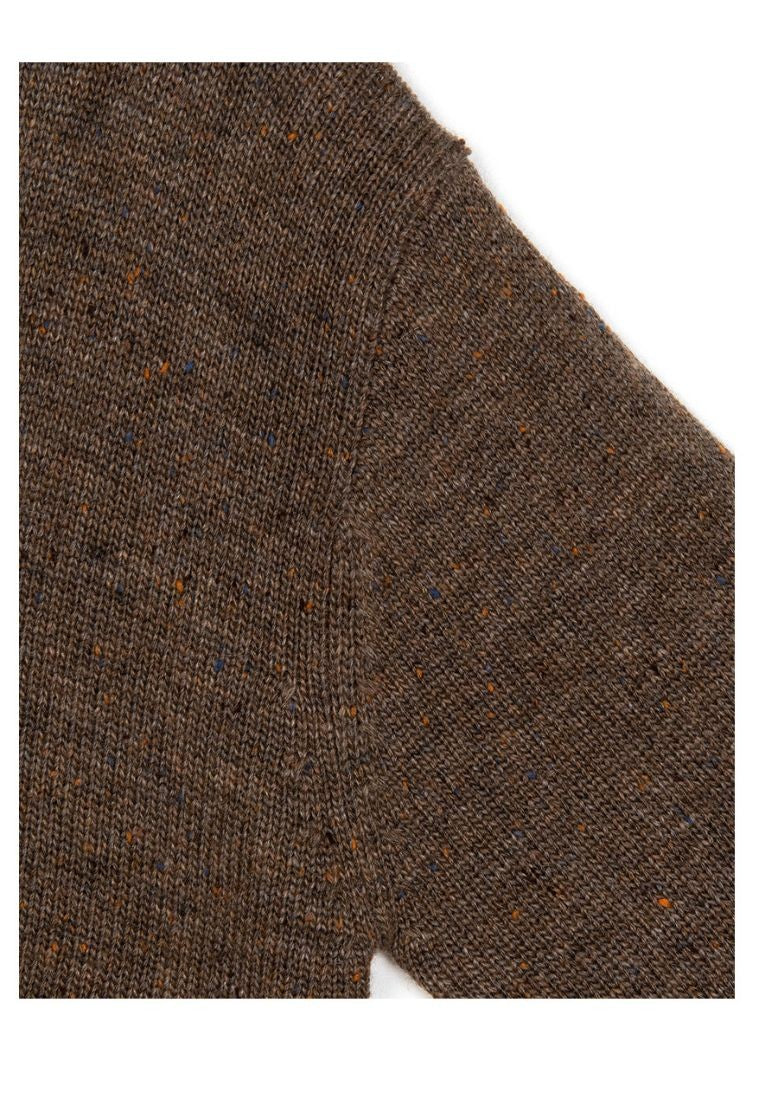 Classic Logo Knit Pullover Brown