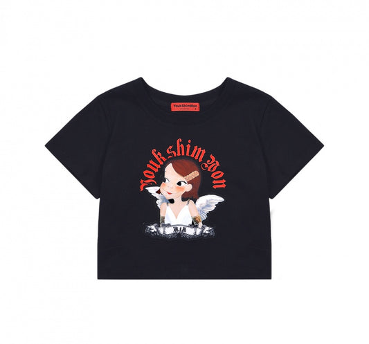 Angel Crop T-Shirt Ria