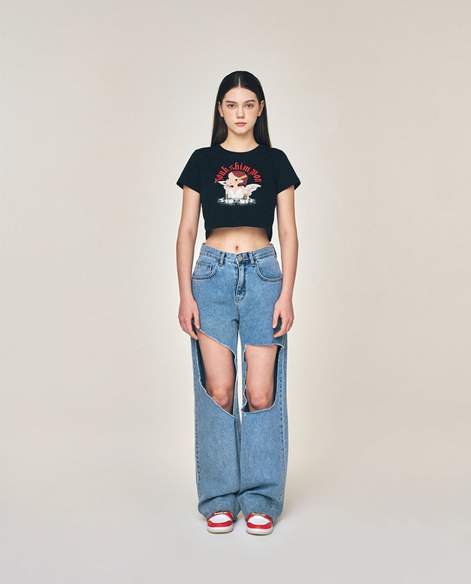 Angel Crop T-Shirt Ria