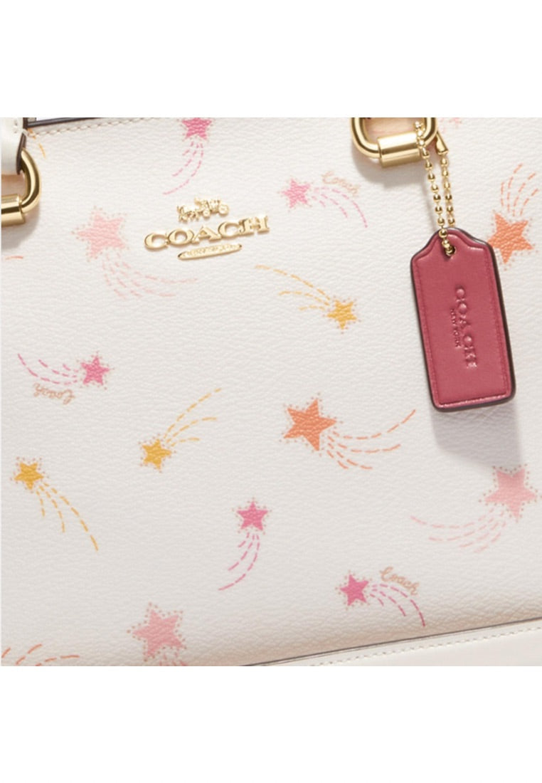 Alice Satchel With Shooting Star Print Chalk Multi