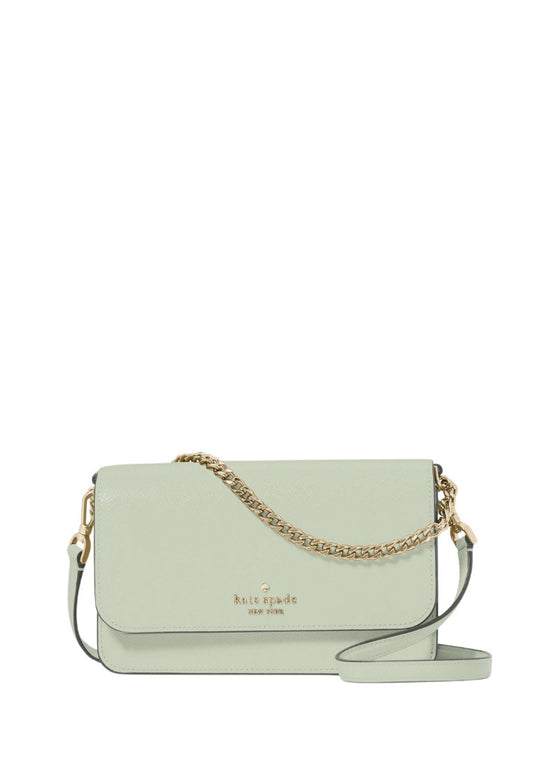 Madison Small Flap Crossbody Light Olive