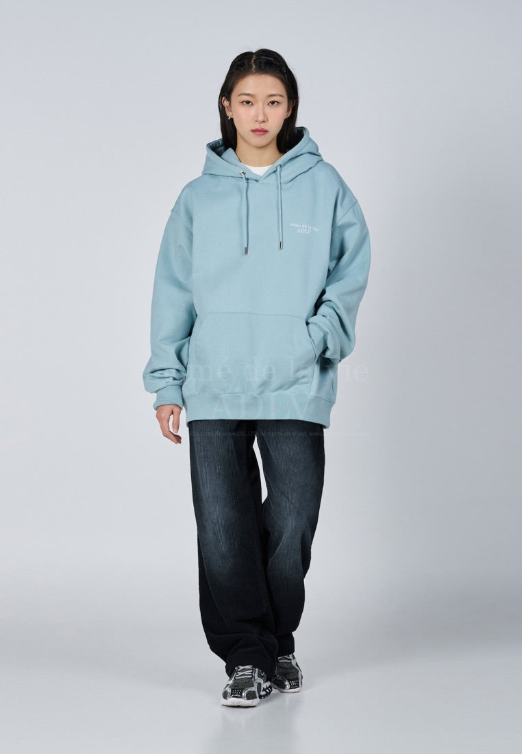 Fuzzy Dragon Artwork Hoodie Dark Mint