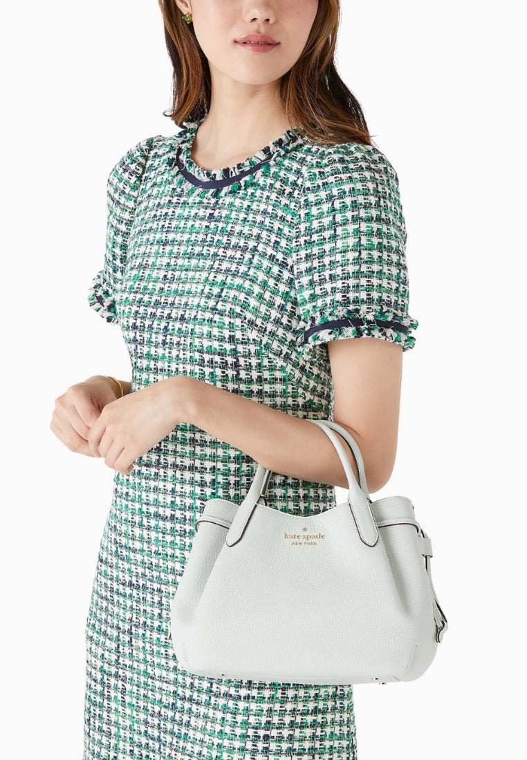 Dumpling Small Satchel Crystal Blue