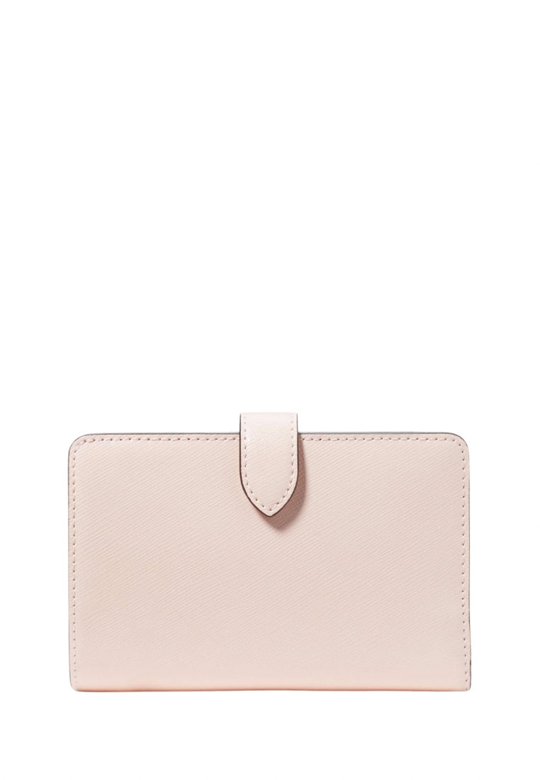Madison Medium Compact Bifold Wallet Conch Pink