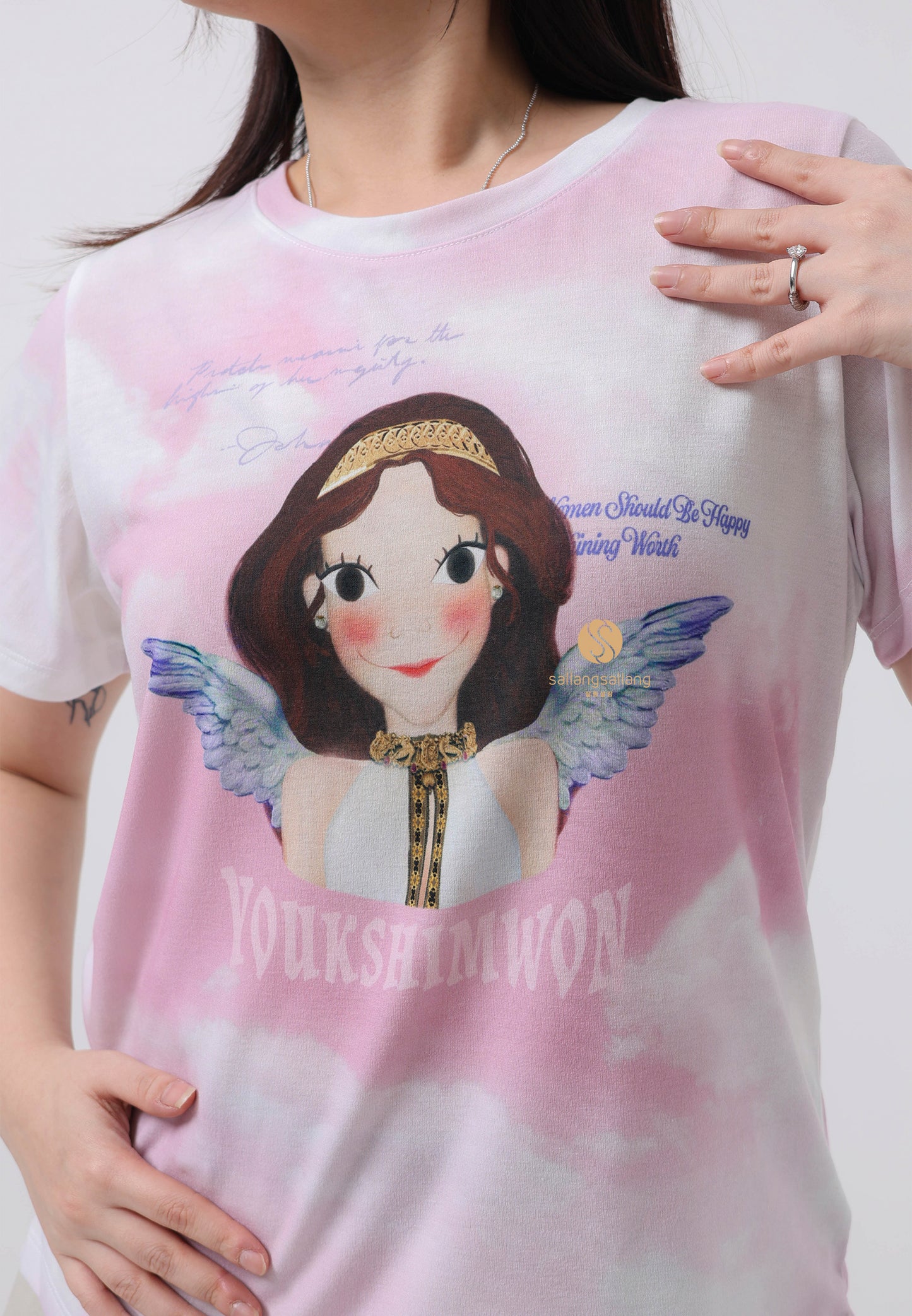 Soft Print T-Shirt Luna