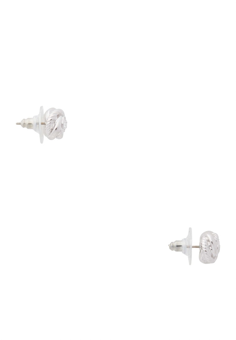 Infinity & Beyond Knot Studs Silver