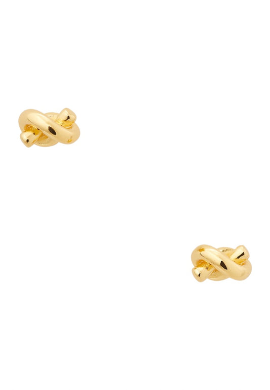 Sailor's Knot Studs Gold