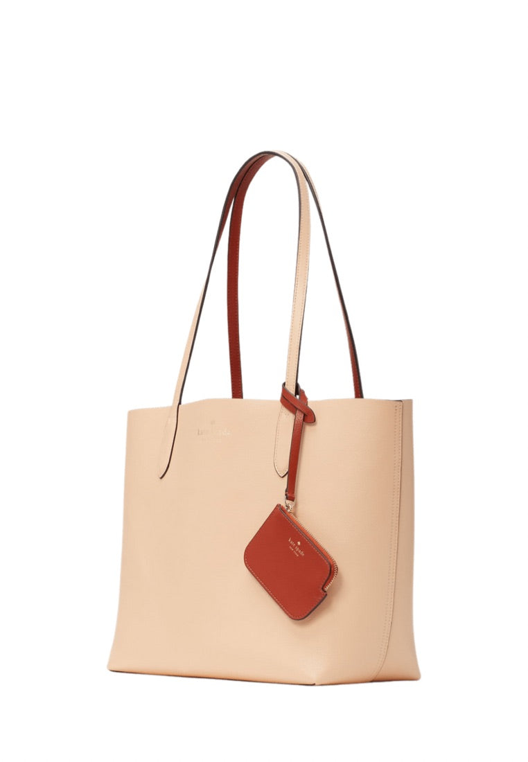 Ava Reversible Tote Crisp Peach