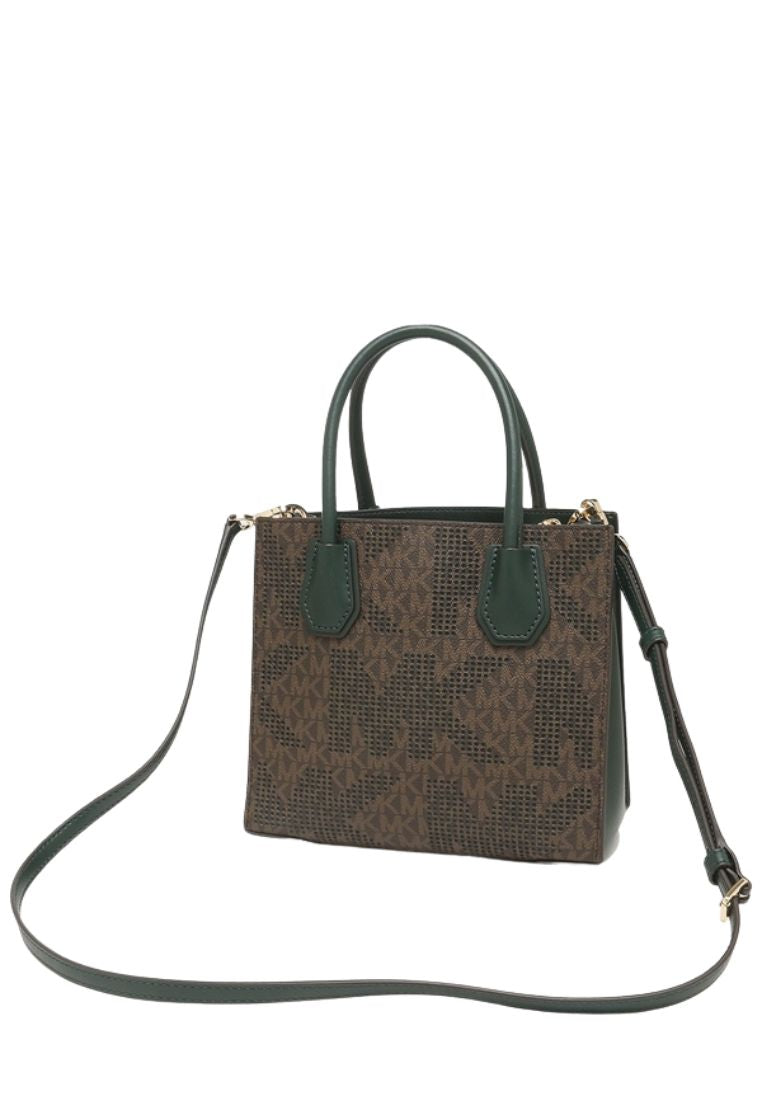 Mercer Medium Messenger in Signature Racing Green