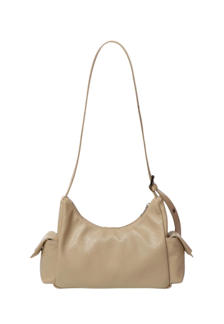 Pocket Mug Bag M Nappa Milktea