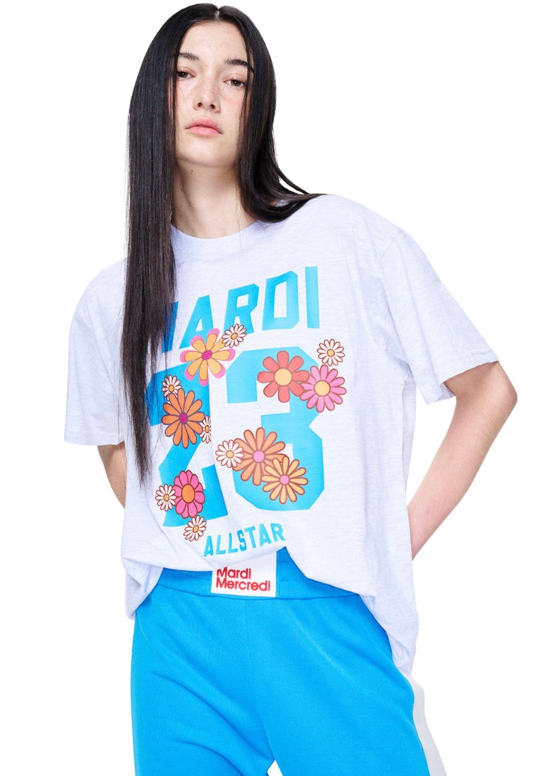 Tshirt Numero 23 Heather Sky