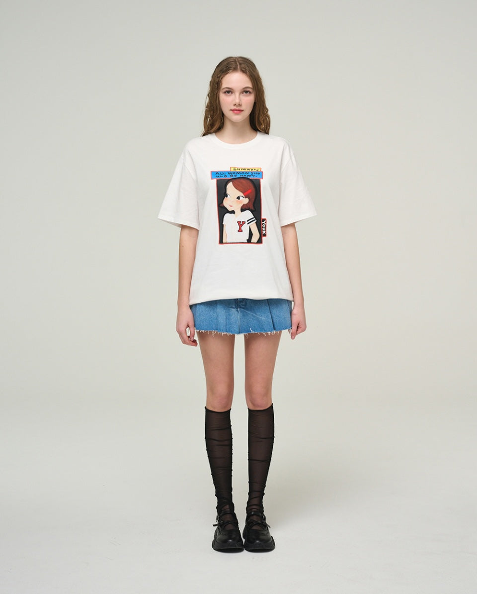 Cartoon T-Shirt F Ria