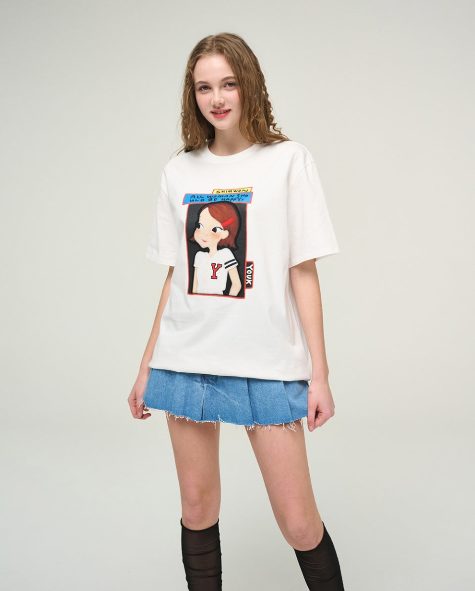 Cartoon T-Shirt F Ria