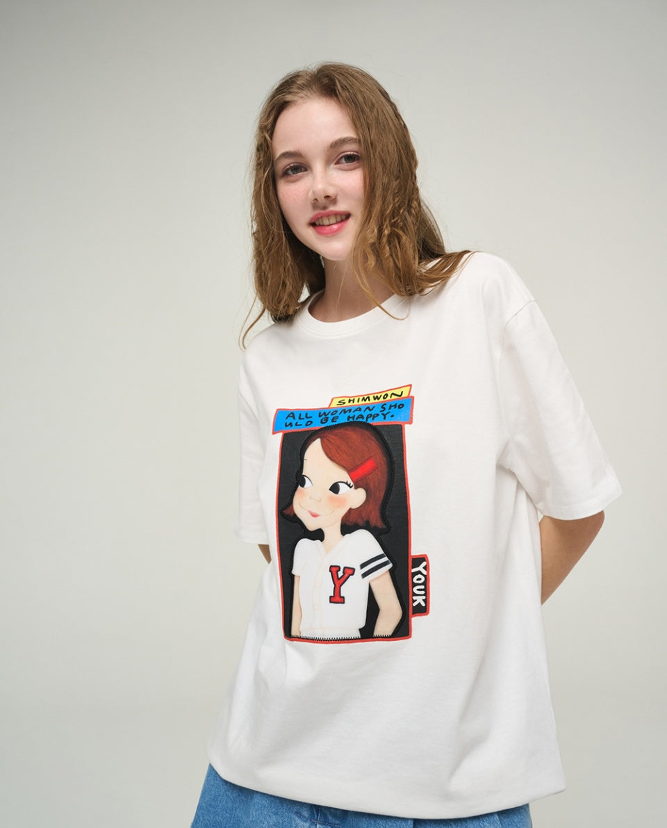 Cartoon T-Shirt F Ria
