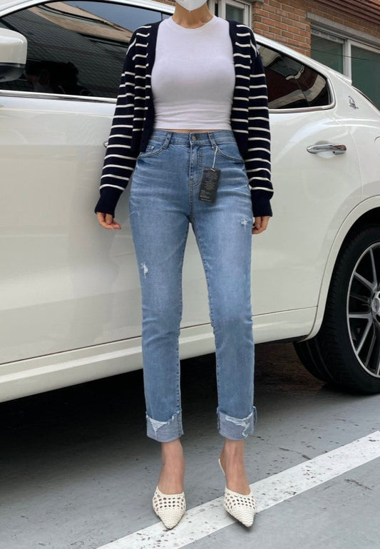 Old Washing Embo Jeans no. 7061