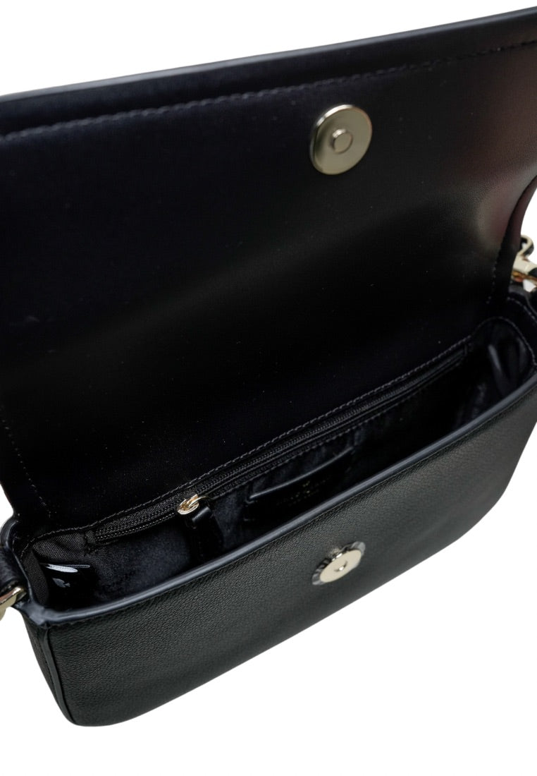 Rosie Flap Crossbody Black