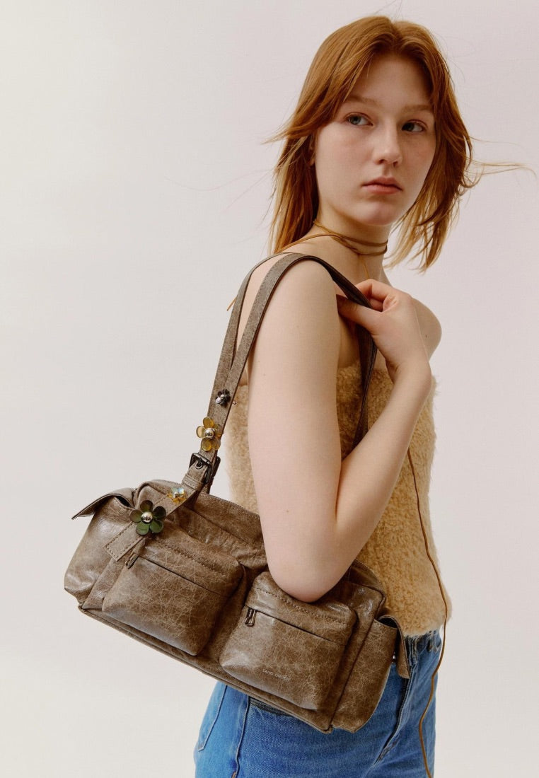 Pocket Utility Bag M Savage Coffee Milk