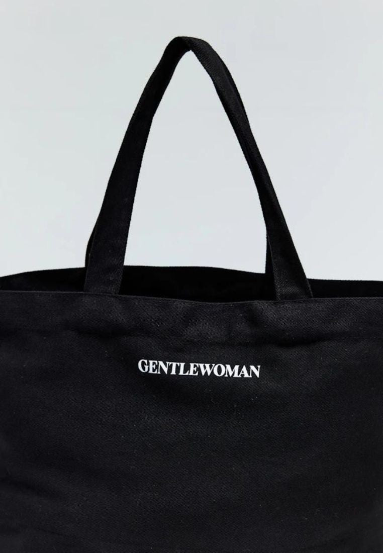 Double Pocket Tote Black