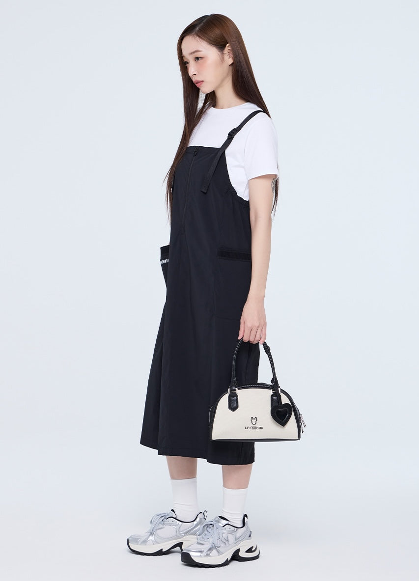 Radog Love Charm Oxford Tote Bag Black