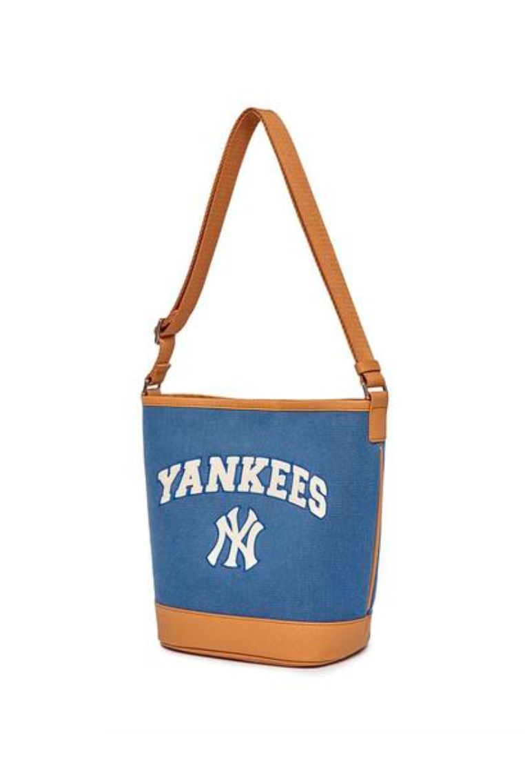 Varsity Basic Canvas Bucket Bag NEW YORK YANKEES indigo