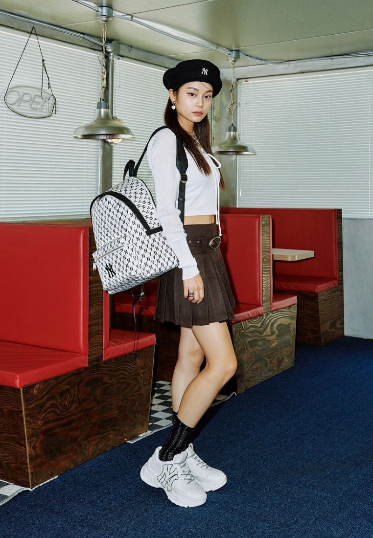 Classic MONOGRAM Backpack NEW YORK YANKEES cream