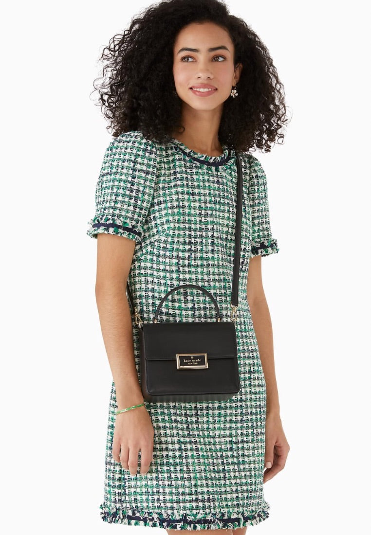 Reegan Top Handle Crossbody Black