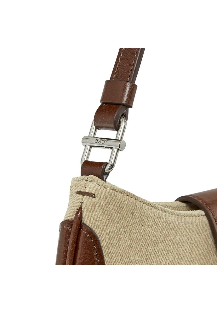 Shoulder Brocle Small - Brown Combi
