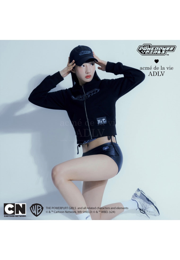 The Powerpuff Girls x Acmedelavie Nylon Logo Ballcap Black