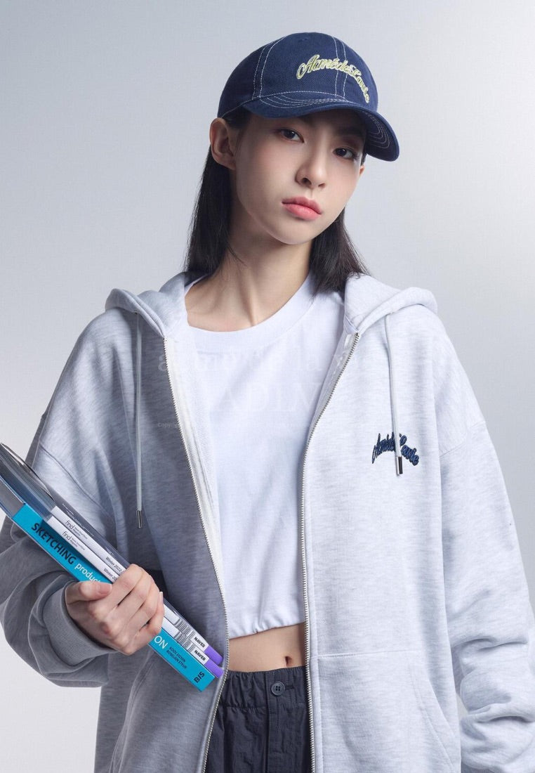 Circle Wappen Crop Short Sleeve T-Shirt White