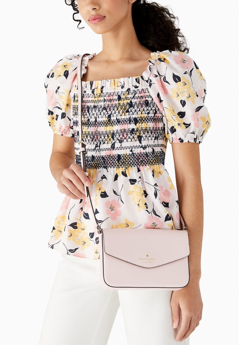 Sadie Envelope Crossbody Chalk Pink