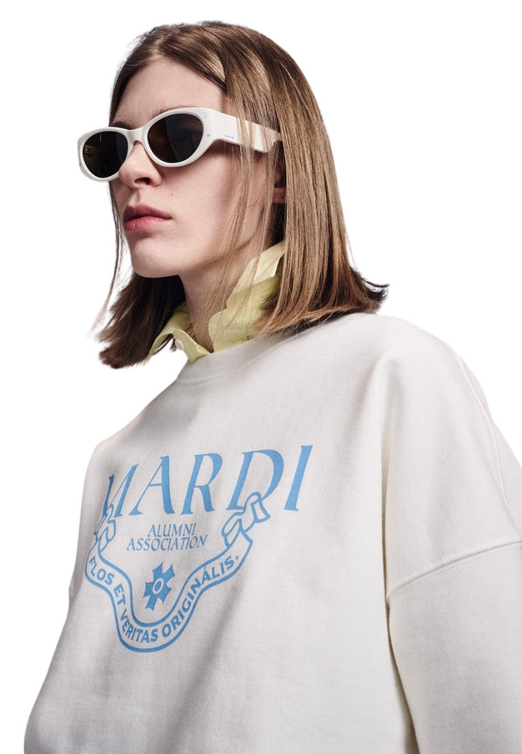 Sweatshirt Grand Alumni Classique White Sky