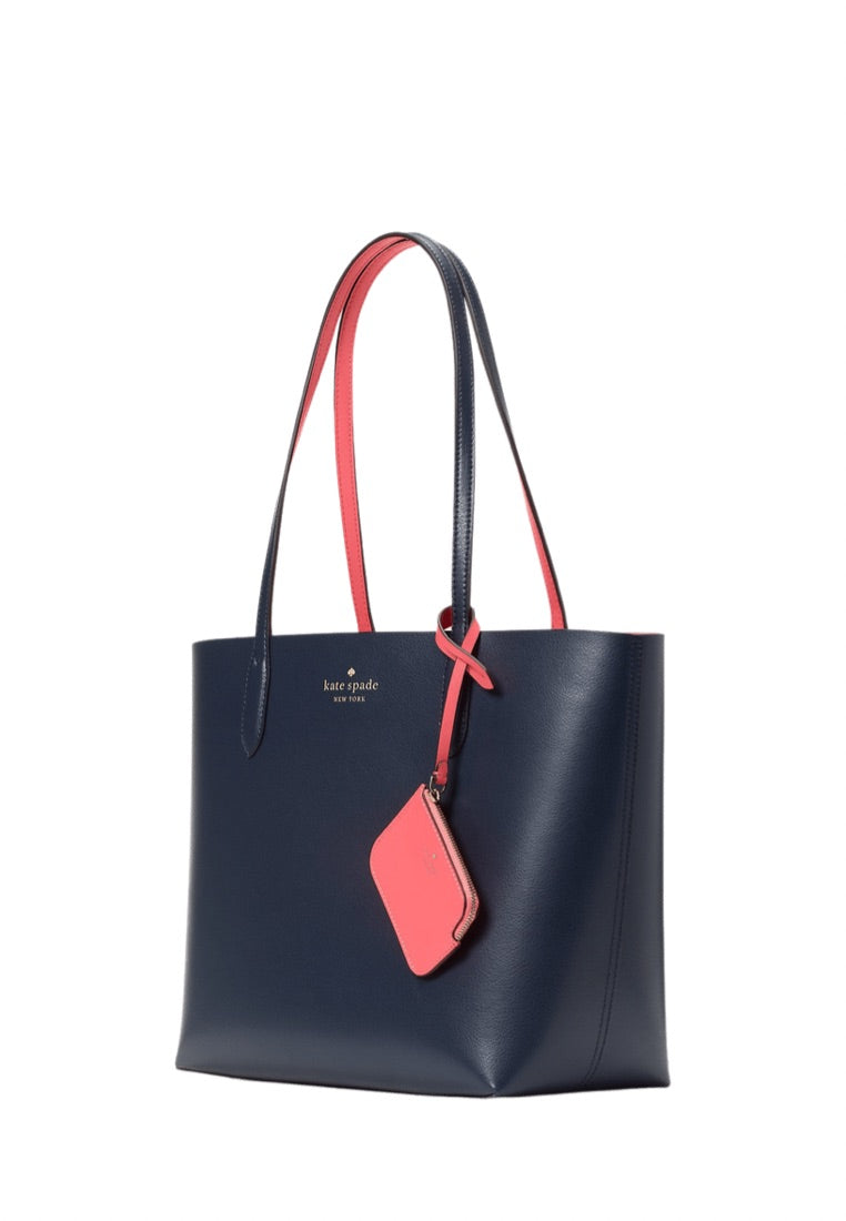 Ava Reversible Tote Blazer Blue