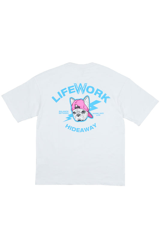 Back Thunder T-Shirt White